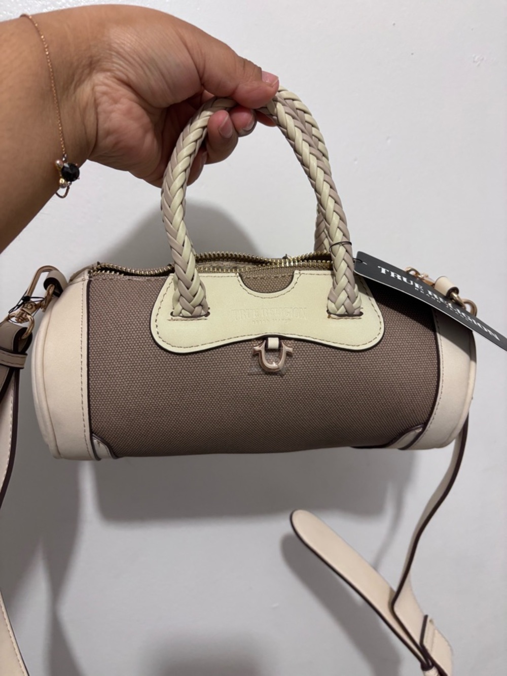 True Religion Mini Barrel Bag (Crossbody)